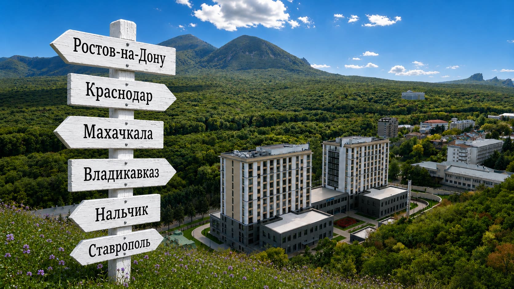 Акция «Привет, сосед!» от санатория «Источник», Железноводск