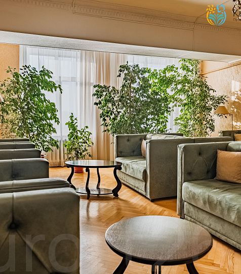 Санаторий «им. С.М. Кирова» Железноводск. Холл Санаторий «им. С.М. Кирова» Железноводск. Холл