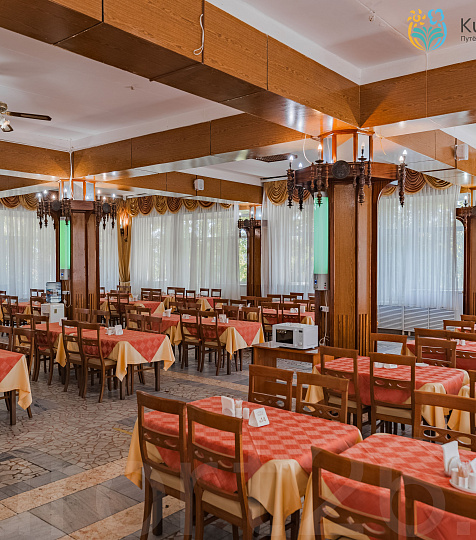 Санаторий «Эльбрус» Железноводск. Столовая Санаторий «Эльбрус» Железноводск. Столовая