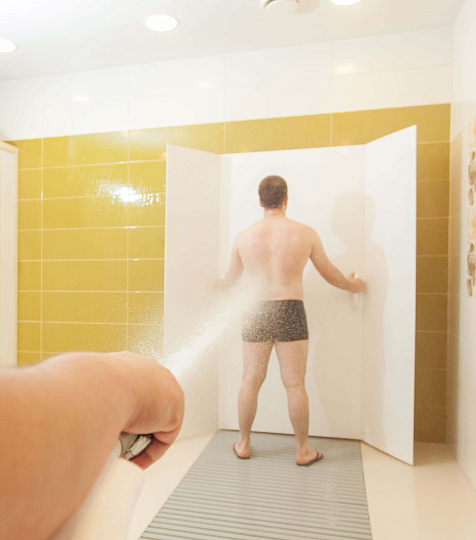 Санаторий «Дубовая Роща», г. Железноводск. Душ Шарко Санаторий «Дубовая Роща», г. Железноводск. Душ Шарко