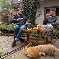 Оздоровительный комплекс «Затерянный рай у Машука», уютный двор Оздоровительный комплекс «Затерянный рай у Машука», уютный двор