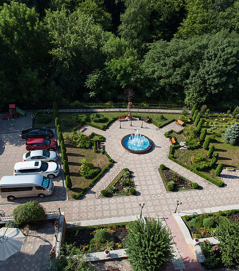 Санаторий «Буковая роща», Железноводск. Территория санатория Санаторий «Буковая роща», Железноводск. Территория санатория