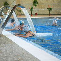 Санаторий «Россия», Кисловодск. Бассейн Санаторий «Россия», Кисловодск. Бассейн