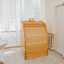 Санаторий «им. Н.К Крупской» Железноводск, кедровая бочка Санаторий «им. Н.К Крупской» Железноводск, кедровая бочка