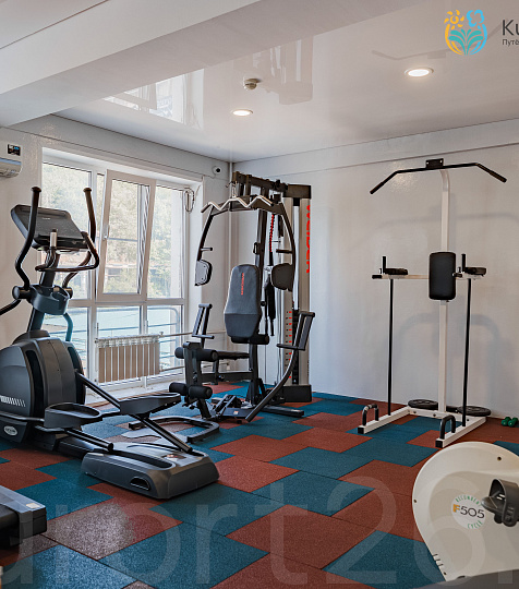 Санаторий «Эльбрус» Железноводск. Тренажерный зал Санаторий «Эльбрус» Железноводск. Тренажерный зал