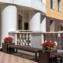 Cанаторий «Вернисаж» г. Кисловодск. Территория Cанаторий «Вернисаж» г. Кисловодск. Территория