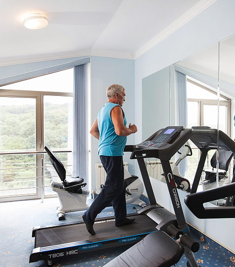 Санаторий «Буковая роща» г. Железноводск. Тренажерный зал Санаторий «Буковая роща» г. Железноводск. Тренажерный зал