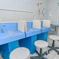 Пансионат с лечением «Геолог Казахстана», Железноводск. Орошение лица минеральной водой Пансионат с лечением «Геолог Казахстана», Железноводск. Орошение лица минеральной водой