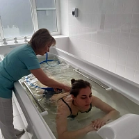 Санаторий «Дубрава» Железноводск. Ванное отделение Санаторий «Дубрава» Железноводск. Ванное отделение