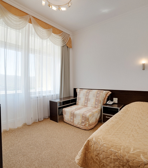 Санаторий «Горный Воздух», Железноводск. Номер одноместный стандарт Санаторий «Горный Воздух», Железноводск. Номер одноместный стандарт