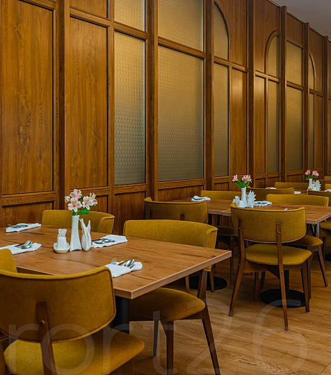 Санаторий «Машук Аква-Терм», Железноводск. Зал столовой Санаторий «Машук Аква-Терм», Железноводск. Зал столовой