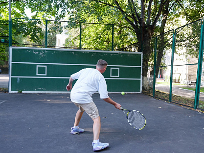 Санаторий «Шахтёр» г. Ессентуки. Теннис Санаторий «Шахтёр» г. Ессентуки. Теннис