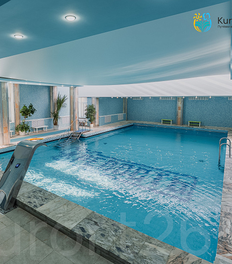 Санаторий «Крепость» г. Кисловодск. Бассейн Санаторий «Крепость» г. Кисловодск. Бассейн