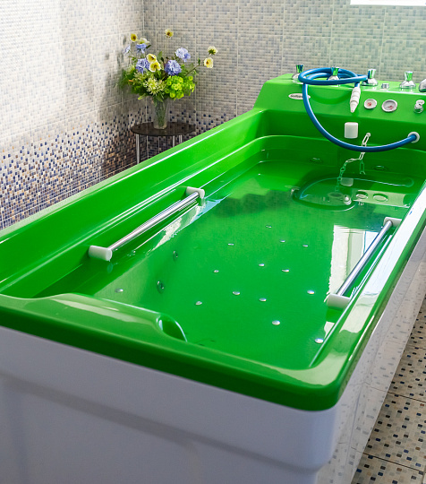 Санаторий «Горячий ключ», Пятигорск. Ванное отделение Санаторий «Горячий ключ», Пятигорск. Ванное отделение