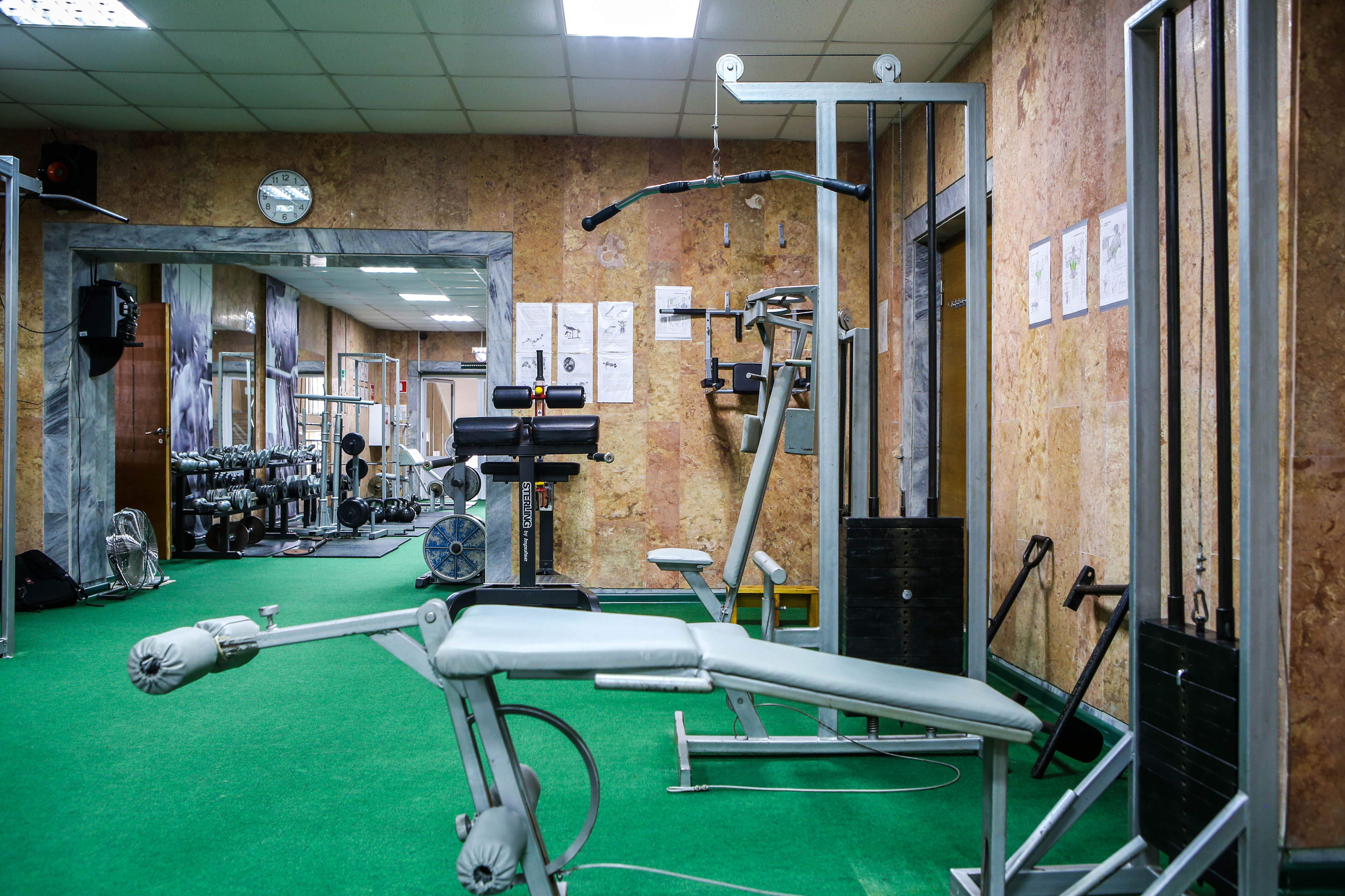 Санаторий «Бештау», Железноводск, спортзал Санаторий «Бештау», Железноводск, спортзал