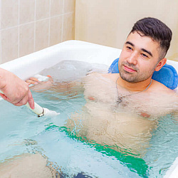 Санаторий «Казахстан» г. Ессентуки. Подводный душ-массаж Санаторий «Казахстан» г. Ессентуки. Подводный душ-массаж