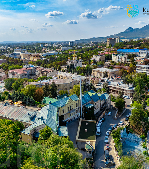 Санаторий «Горячий ключ», Пятигорск. Территория Санаторий «Горячий ключ», Пятигорск. Территория