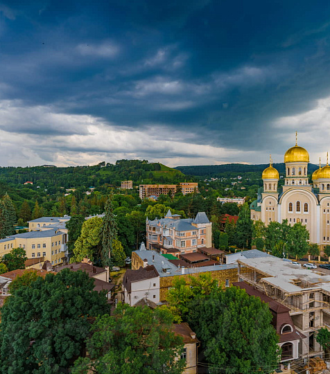 Санаторий Крепость г. Кисловодск, вид из окон Санаторий Крепость г. Кисловодск, вид из окон