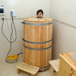 Пятигорская Клиника НИИ Курортологии, фито-сауна "Кедровая бочка" Пятигорская Клиника НИИ Курортологии, фито-сауна "Кедровая бочка"