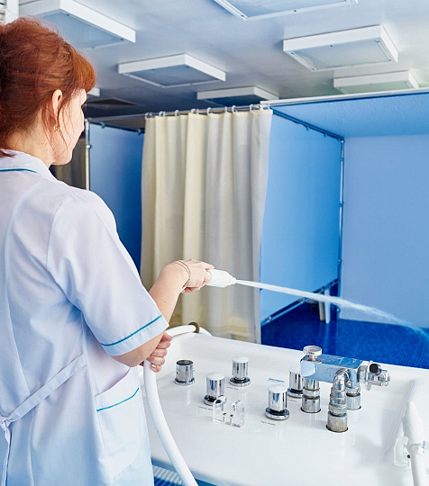 Санаторий «Казахстан» Ессентуки. Гидропатия, душ Шарко Санаторий «Казахстан» Ессентуки. Гидропатия, душ Шарко