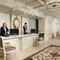 Пансионат «Красотель», ресепшн Пансионат «Красотель», ресепшн