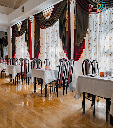 Детский военный санаторий, Пятигорск. Столовая Детский военный санаторий, Пятигорск. Столовая