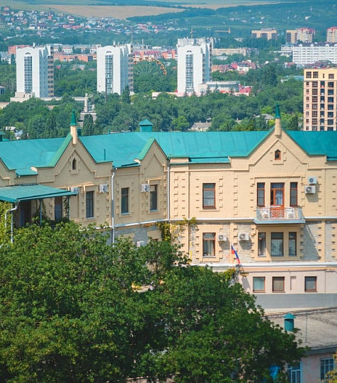 Санаторий «Горячий ключ», Пятигорск. Территория Санаторий «Горячий ключ», Пятигорск. Территория