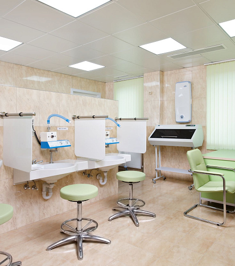 Санаторий «Арника», Кисловодск. Кабинет ингаляций и орошений Санаторий «Арника», Кисловодск. Кабинет ингаляций и орошений