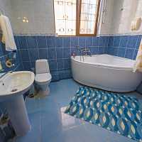 Медицинский центр «Княжна Мери» Железноводск. Ванная комната в номере двухкомнатный люкс Медицинский центр «Княжна Мери» Железноводск. Ванная комната в номере двухкомнатный люкс