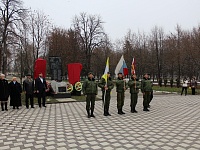 В Ессентуках появился памятник бойцам, погибшим при исполнении служебного долга