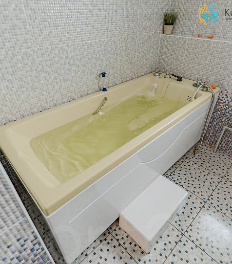 Санаторий «Горячий ключ», Пятигорск. Ванное отделение Санаторий «Горячий ключ», Пятигорск. Ванное отделение