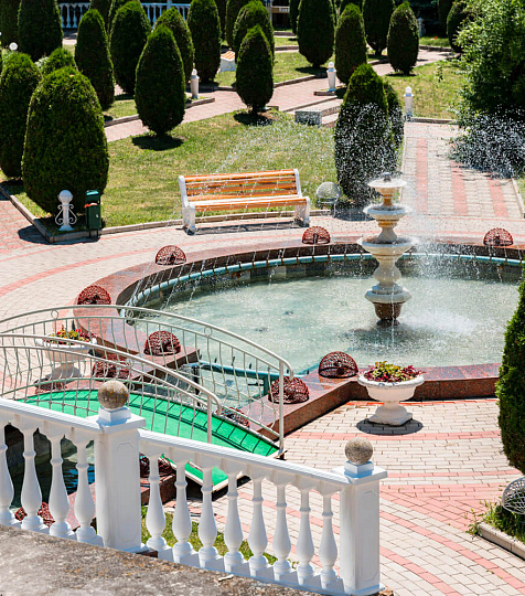 Центральный военный санаторий, г. Пятигорск. Территория Центральный военный санаторий, г. Пятигорск. Территория