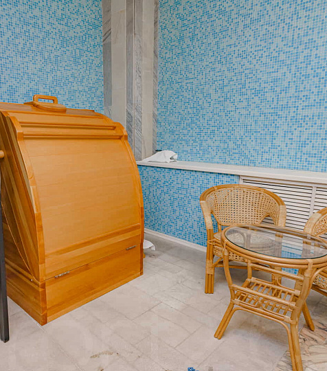 Санаторий Крепость г. Кисловодск, кедровая бочка Санаторий Крепость г. Кисловодск, кедровая бочка