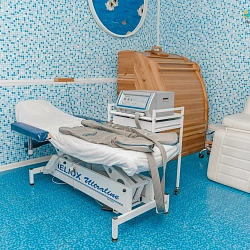 Клинический санаторий «Элорма», Кисловодск. Фито-сауна «Кедровая бочка» Клинический санаторий «Элорма», Кисловодск. Фито-сауна «Кедровая бочка»