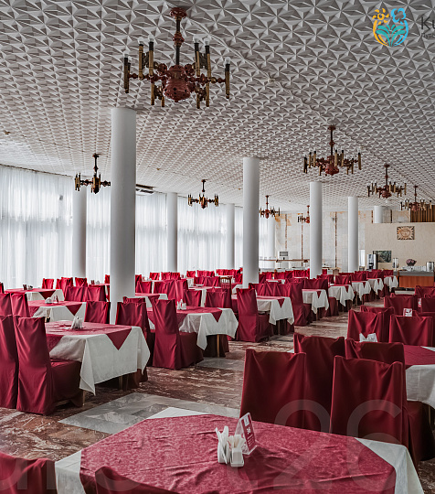 Санаторий «Жемчужина Кавказа» г. Ессентуки. Столовая Санаторий «Жемчужина Кавказа» г. Ессентуки. Столовая