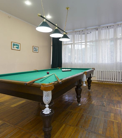 Санаторий «Дубрава» Железноводск. Бильярдная Санаторий «Дубрава» Железноводск. Бильярдная