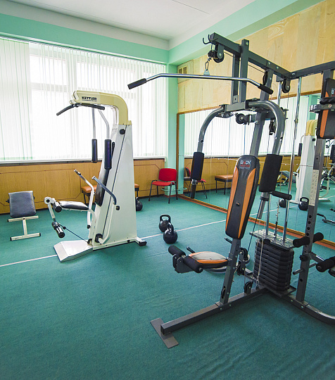 Санаторий «Виктория» Ессентуки. Тренажёрный зал Санаторий «Виктория» Ессентуки. Тренажёрный зал