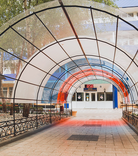 Санаторий «Зори Ставрополья», Пятигорск. Территория Санаторий «Зори Ставрополья», Пятигорск. Территория