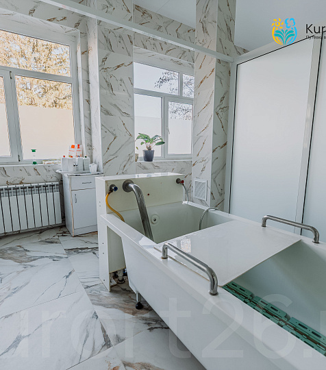 Санаторий «Крепость» г. Кисловодск. Ванное отделение Санаторий «Крепость» г. Кисловодск. Ванное отделение