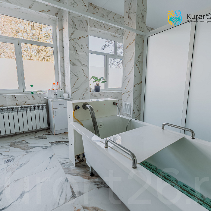 Санаторий «Крепость» г. Кисловодск. Ванное отделение Санаторий «Крепость» г. Кисловодск. Ванное отделение