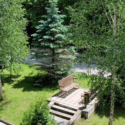 Лечебно-реабилитационный клинический центр "Курортная больница", территория Лечебно-реабилитационный клинический центр "Курортная больница", территория