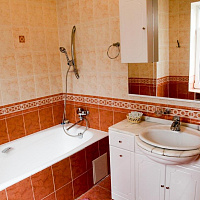 Санаторий «Горячий ключ», Пятигорск. Ванная комната в номере Санаторий «Горячий ключ», Пятигорск. Ванная комната в номере