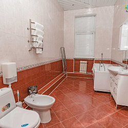 Пансионат «Империал», Кисловодск. Ванная комната Пансионат «Империал», Кисловодск. Ванная комната