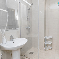 Санаторий Крепость г. Кисловодск, двухместный стандарт, ванная комната Санаторий Крепость г. Кисловодск, двухместный стандарт, ванная комната