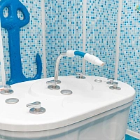 Клинический санаторий «Элорма», Кисловодск. Душ-шарко Клинический санаторий «Элорма», Кисловодск. Душ-шарко