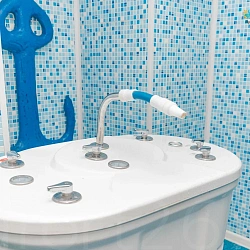 Клинический санаторий «Элорма», Кисловодск. Душ-шарко Клинический санаторий «Элорма», Кисловодск. Душ-шарко