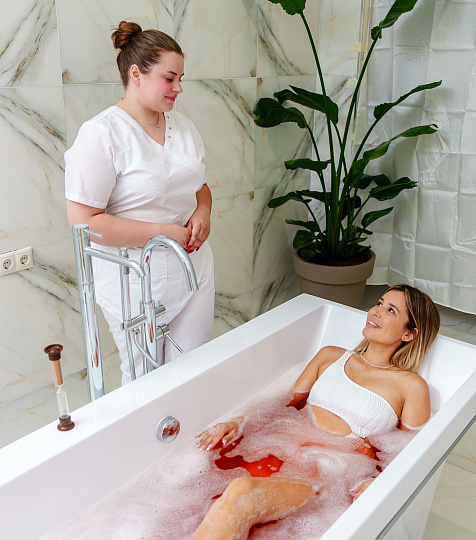 Санаторий «Парк Шафран» г. Ессентуки. Ванное отделение Санаторий «Парк Шафран» г. Ессентуки. Ванное отделение