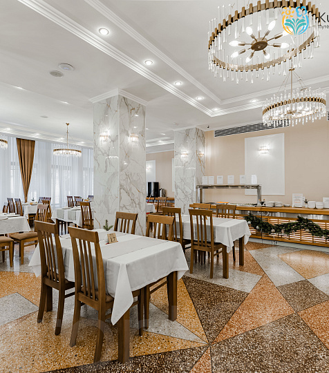 Санаторий «Руно», Пятигорск. Столовая Санаторий «Руно», Пятигорск. Столовая