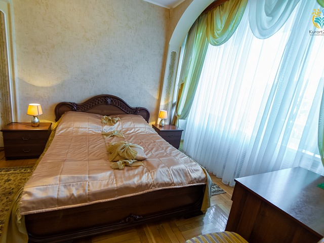 Санаторий «Машук», Пятигорск. 2-местные трёхкомнатные «Апартаменты», спальня