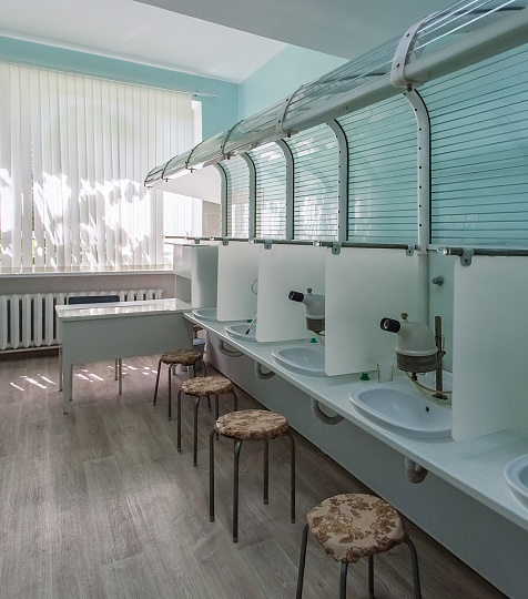 Санаторий «Пятигорье», Пятигорск. Кабинет ингаляций и орошений Санаторий «Пятигорье», Пятигорск. Кабинет ингаляций и орошений